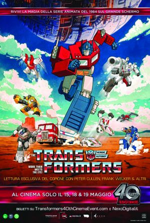 locandina: Transformers 40th anniversary event