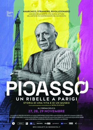 locandina: Picasso - un ribelle a parigi - storia di una vita e di un museo - la grande arte al cinema 2023/2024