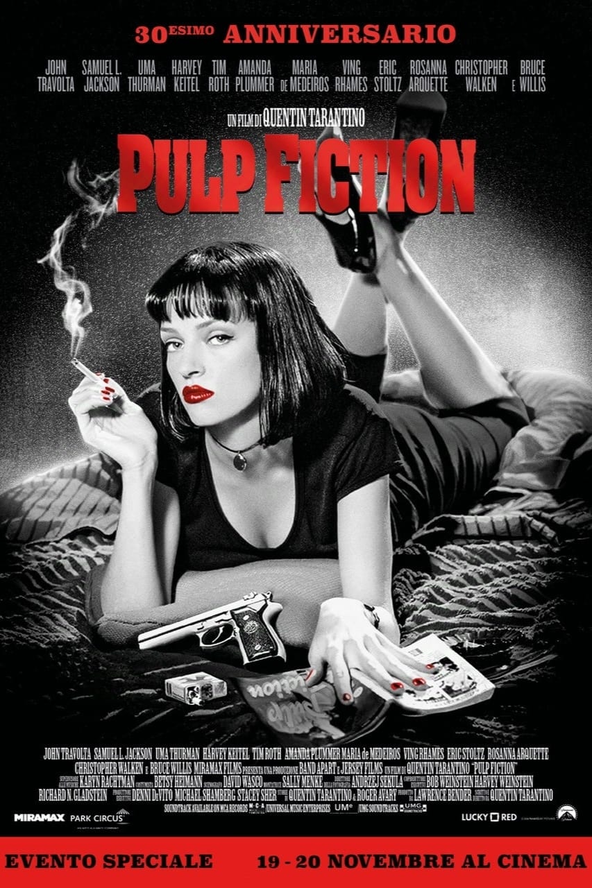 locandina: Pulp fiction - 30Â° anniversario