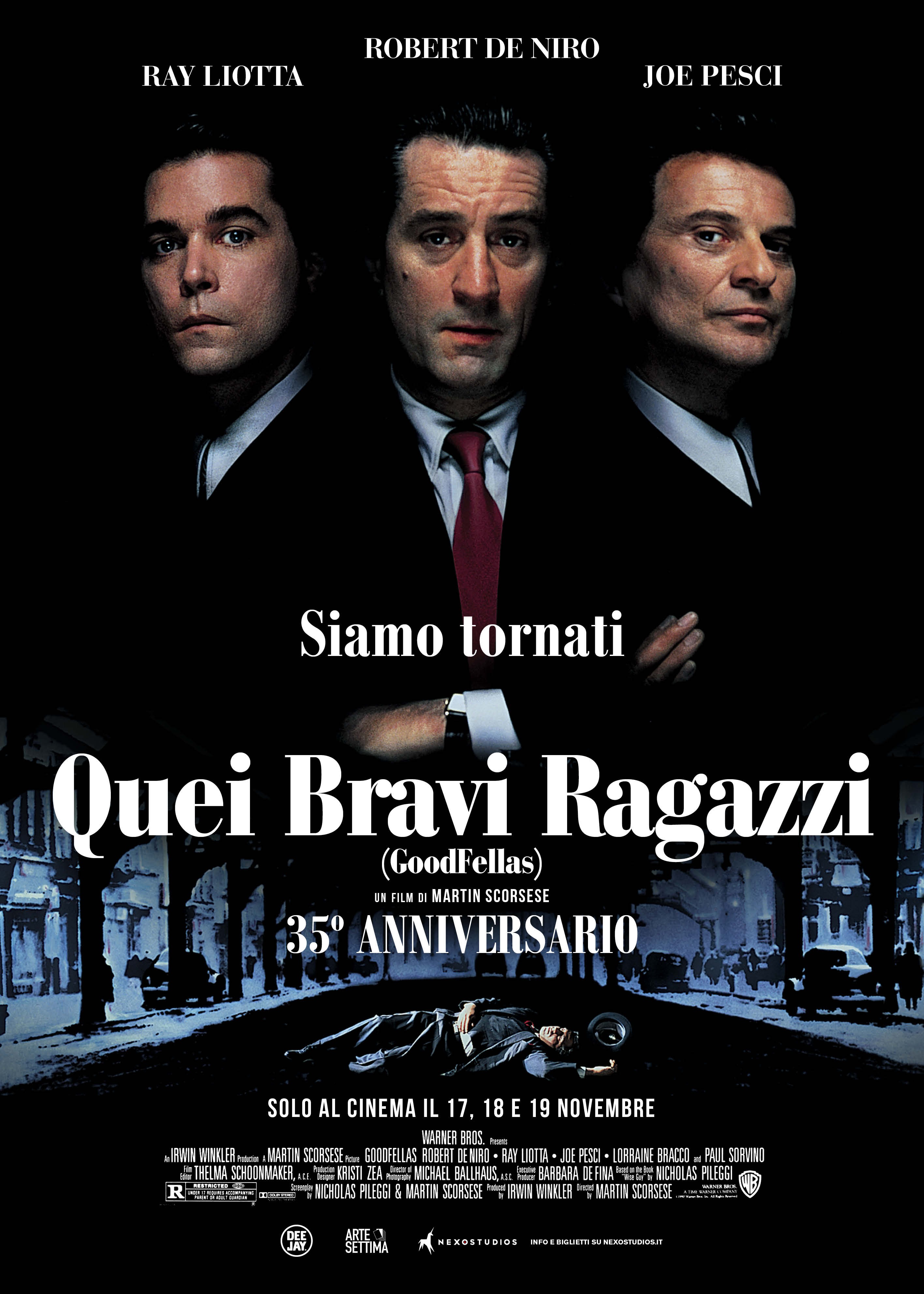 locandina: Quei bravi ragazzi - 35esimo anniversario
