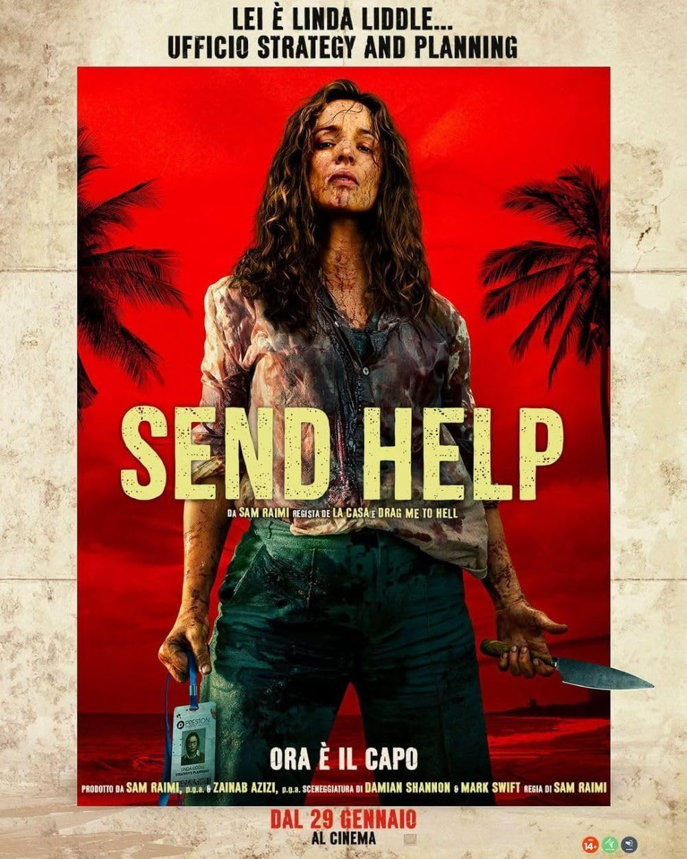 locandina: Send help | 3d