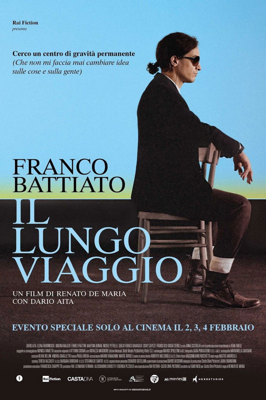 locandina: Franco Battiato - il lungo viaggio