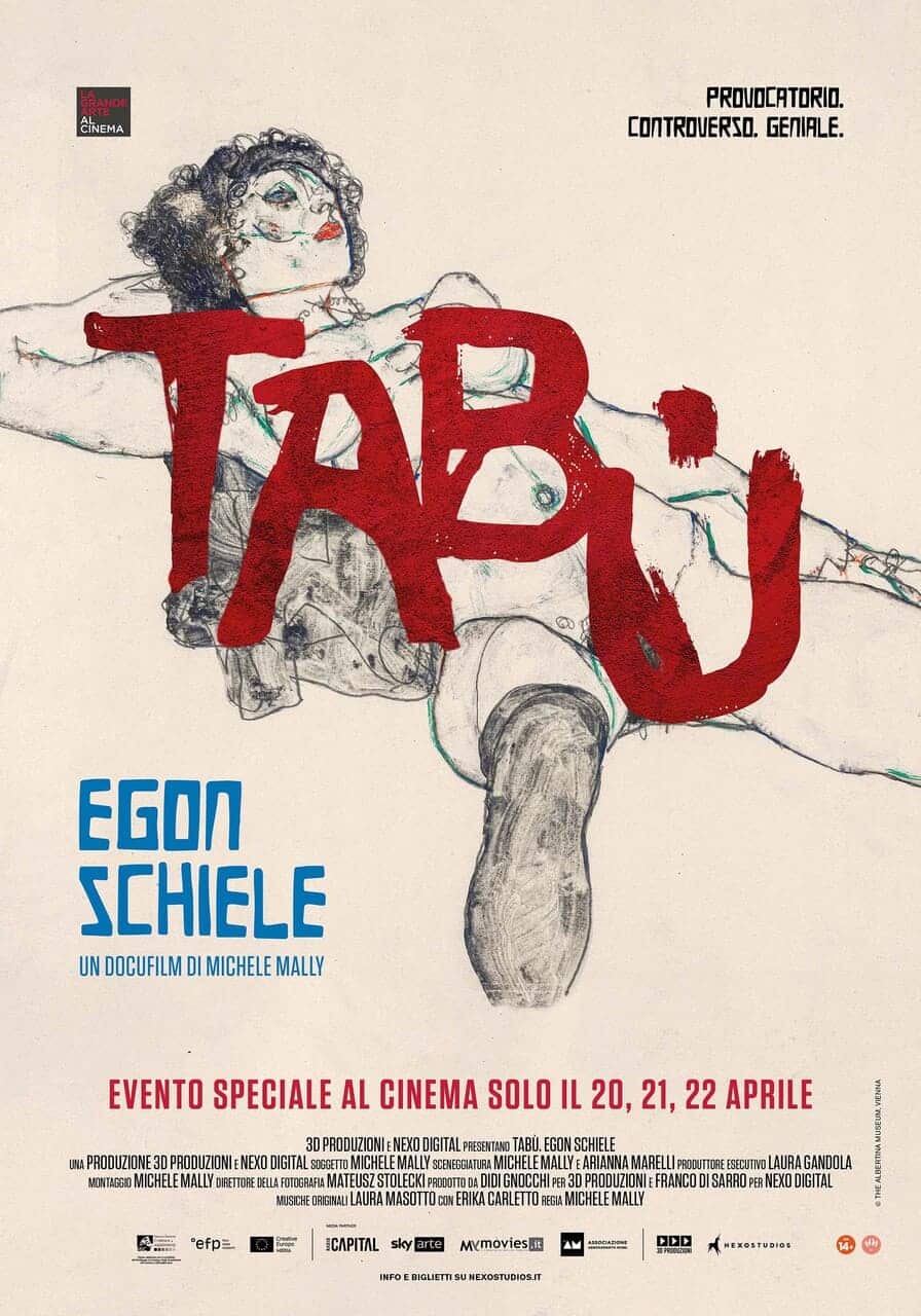 locandina: Tabù. Egon Schiele