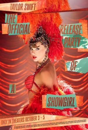 Taylor Swift the official release party of a showgirl