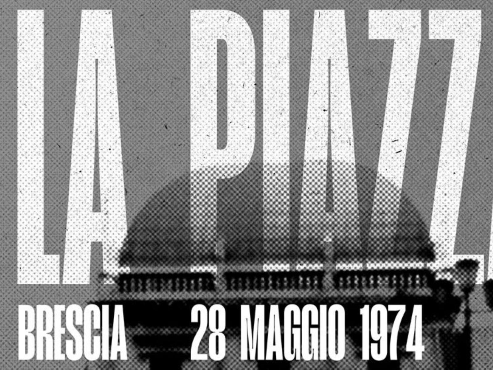 L Piazza. Brescia 28 maggio 1974 — Teatro a Brescia, Teatro Der Mast