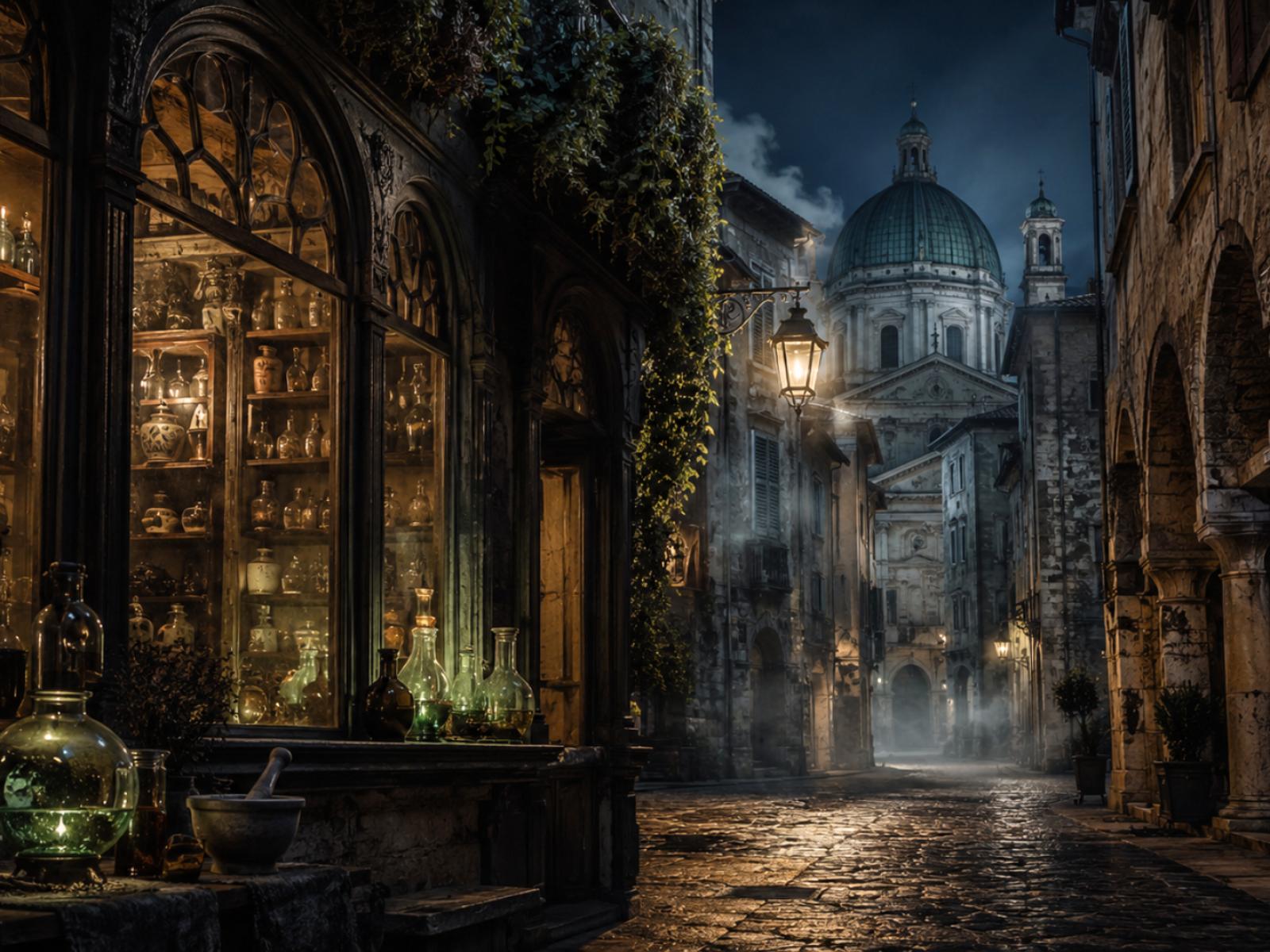 Tra Profumi e Veleni: Alchimisti e Speziali di Brescia by night — Cultura a Brescia, Duomo Vecchio