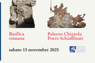 Apertura straordinaria della Basilica romana e di Palazzo Chizzola