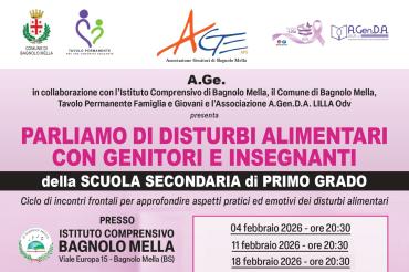 Parliamo di disturbi alimentari con genitori e insegnanti.