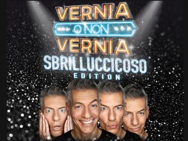 Giovanni Vernia in "Vernia o non Vernia - Sbrilluccicoso Edition" — Teatro a Brescia, venerdì 29 maggio